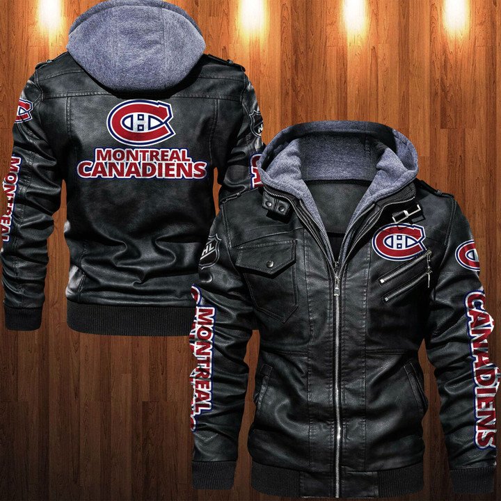 Montréal Canadiens Leather Jacket USALast