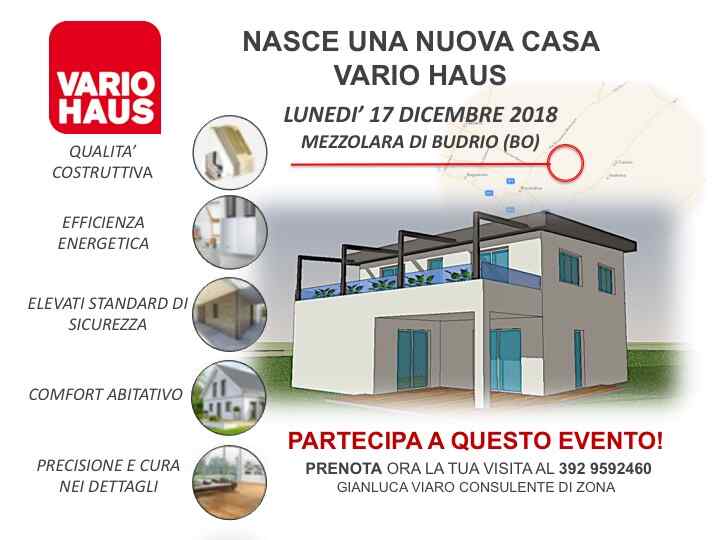 edificio a Mezzolara di Budrio (BO) VARIOHAUS case prefabbricate