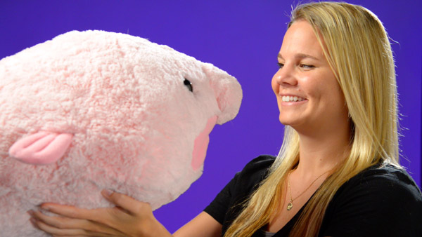 Blobfish Uglycute supersoft stuffed animal.