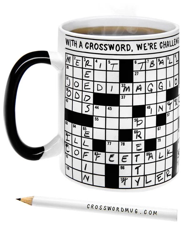 Crossword Puzzle Coffee Mug