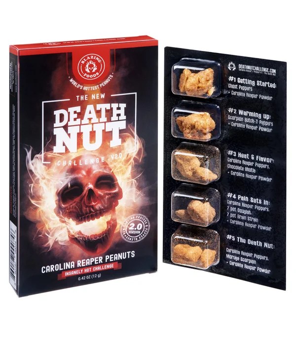 Death Nut Challenge 2.0 Can you finish the hottest peanuts on the