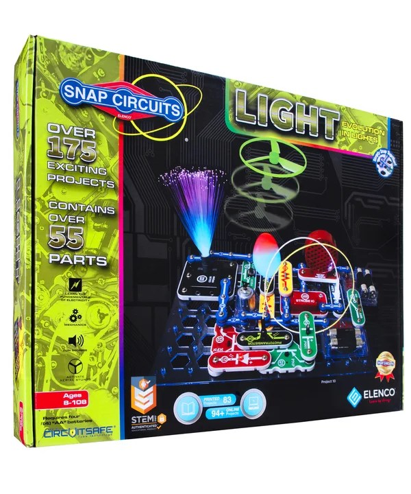 Snap Circuits Light Kit Quickly create interactive electrical projects!