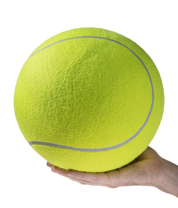 World’s Largest Tennis Ball An inflatable jumbo tennis ball.