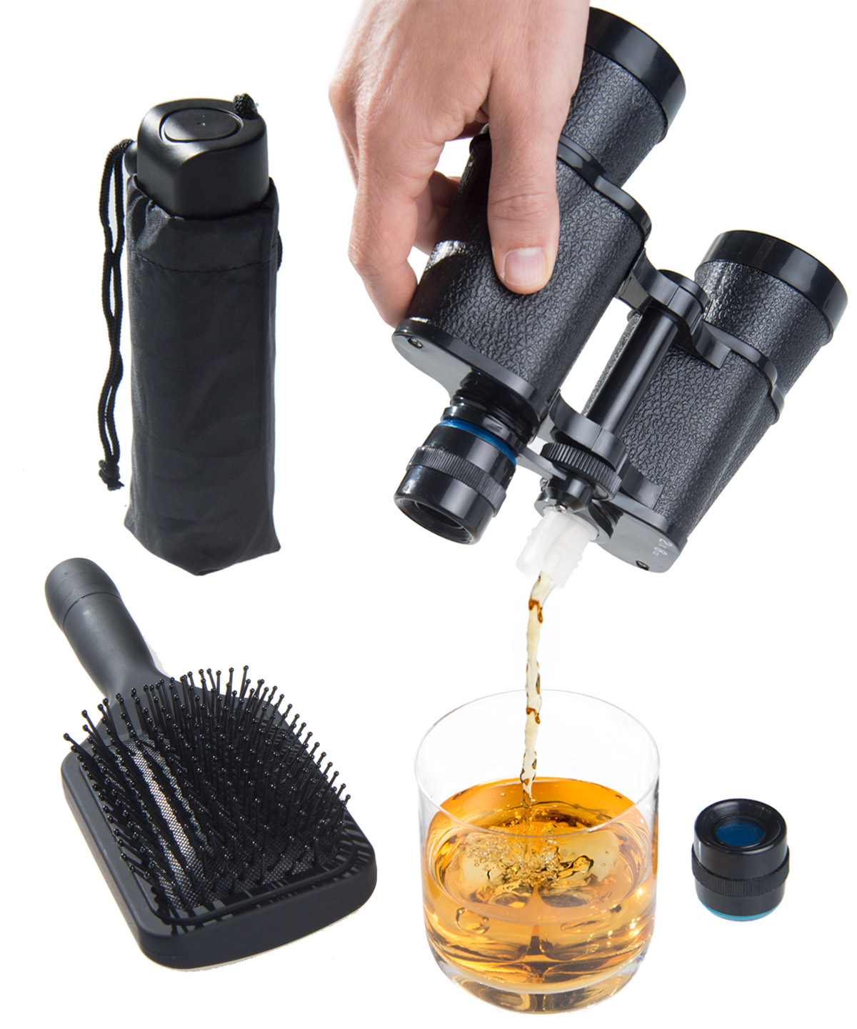 Sneaky Flasks Flasks designed to look like everyday objects.