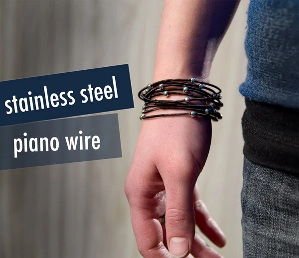 Discover 155+ stainless steel wire bracelets kidsdream.edu.vn