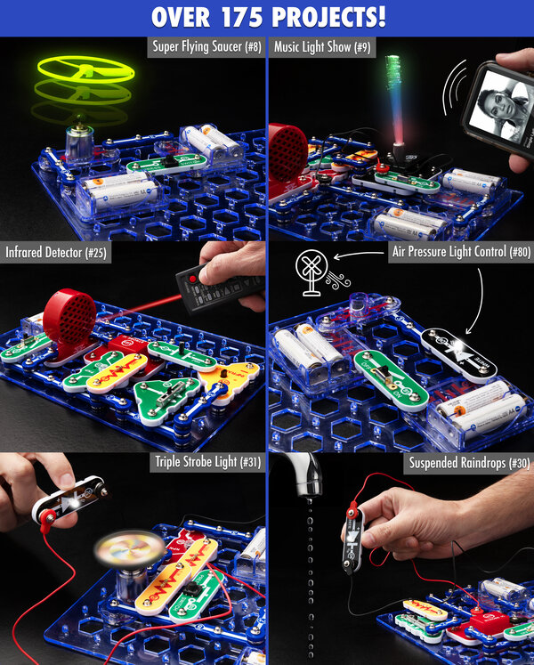 Snap Circuits Light Kit Quickly create interactive electrical projects!