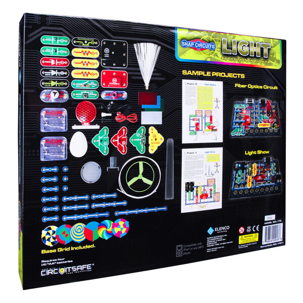 Snap Circuits Light Kit Quickly create interactive electrical projects!