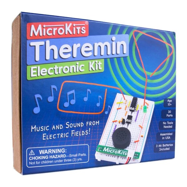 Theremin Kit Make your own electronic musical instrument in minutes!