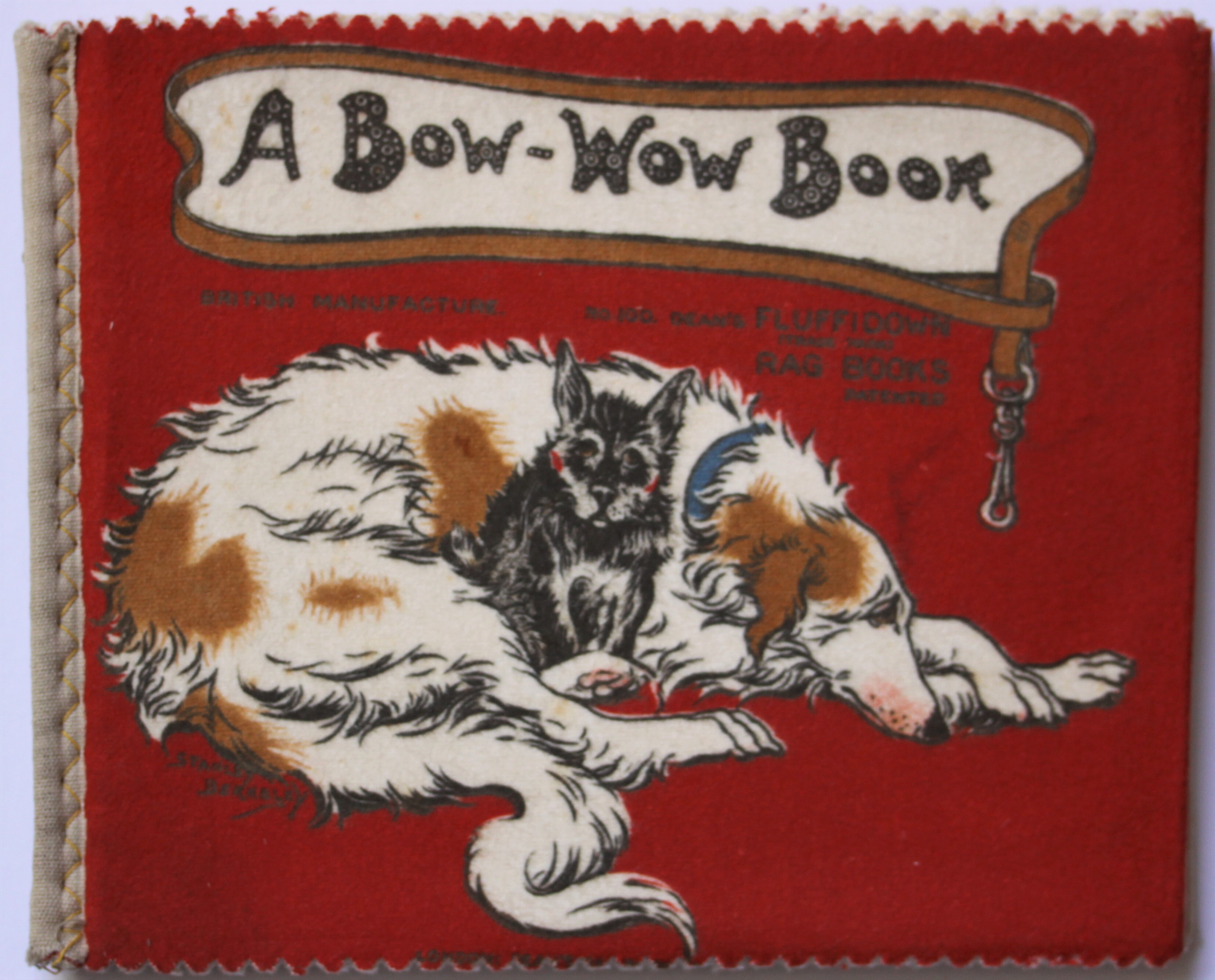 A BowWow Book. No. 100. Fluffidown Rag Books. David Miles Books