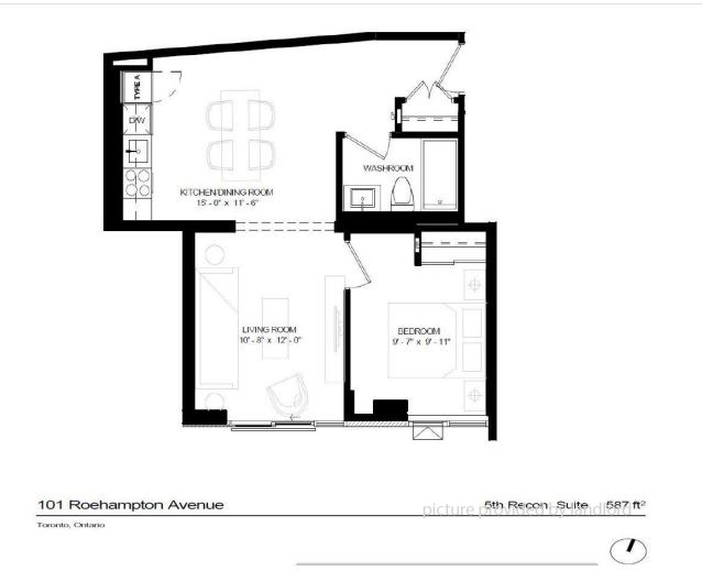 For rent 101 Roehampton Ave Toronto, 1 bdrm Viewit 232649