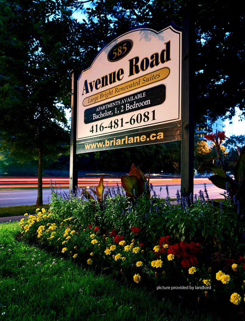 For rent 585 Avenue Road Toronto, 2 bdrm Viewit 2543
