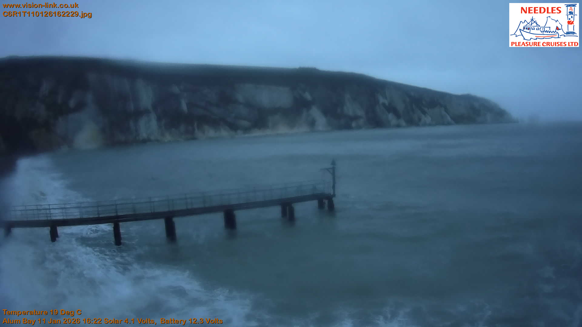 Alum Bay cam Freshwater Independent Lifeboat