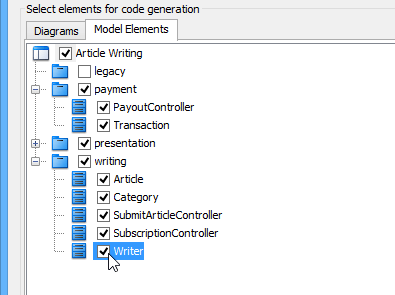 How to generate C# from UML - Visual Paradigm