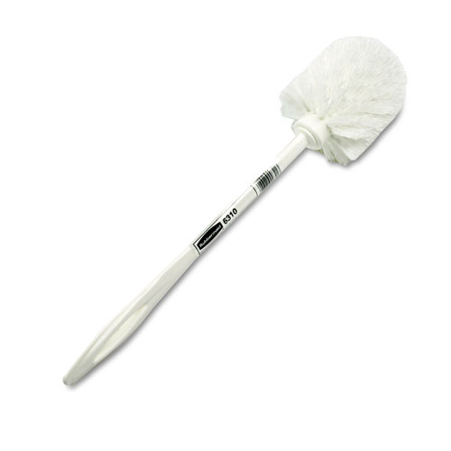 Rubbermaid® Commercial Toilet Bowl Brush, White Plastic WB Mason