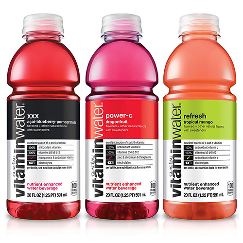 Vitamin Water® Electrolye Enhanced Bottled Water Variety Pack, 20 oz