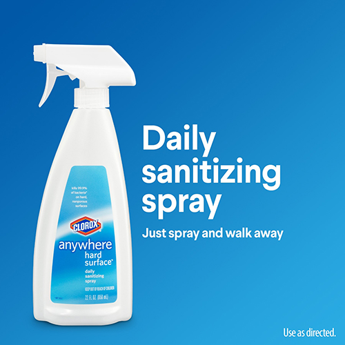 Clorox® Anywhere Hard Surface Daily Sanitizing Spray, 22 Ounce Spray
