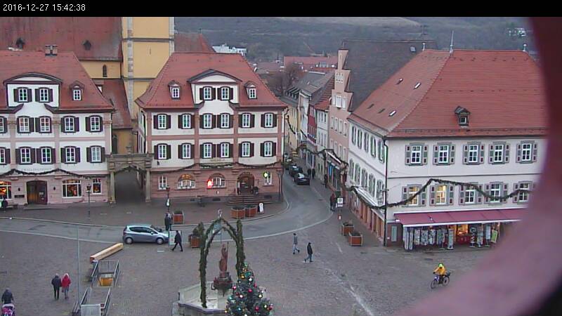 Bad Mergentheim Marktplatz von Bad Mergentheim Webcam Galore
