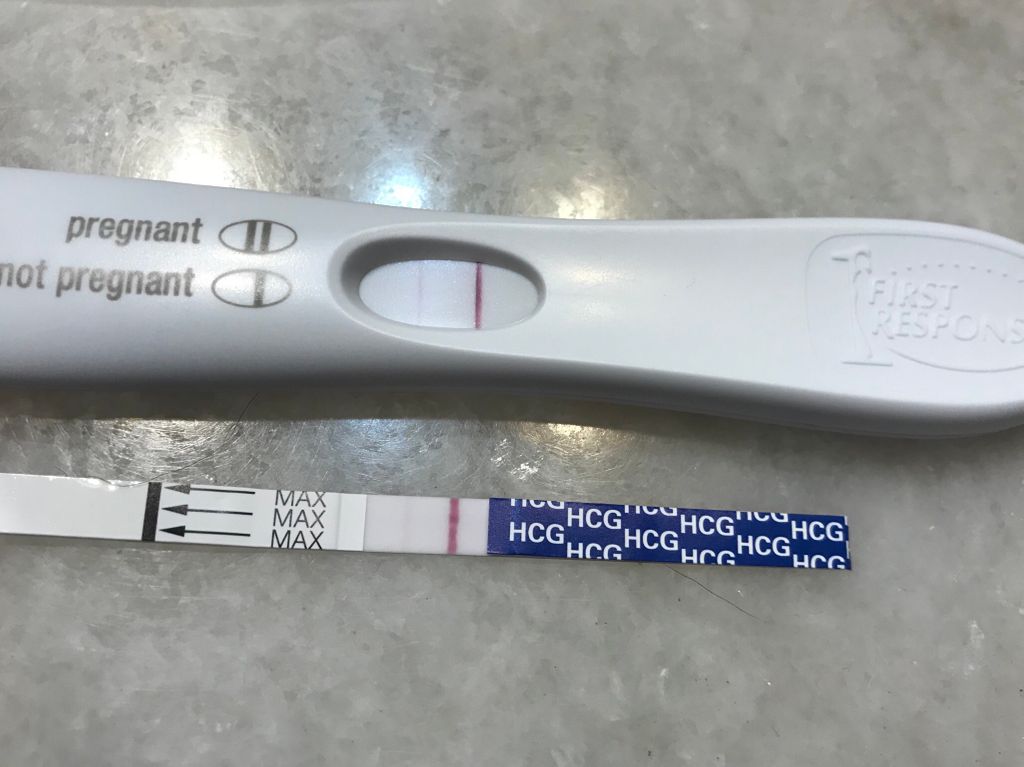 False Positive Pregmate Pregnancy Test Faint Line pregnancy test