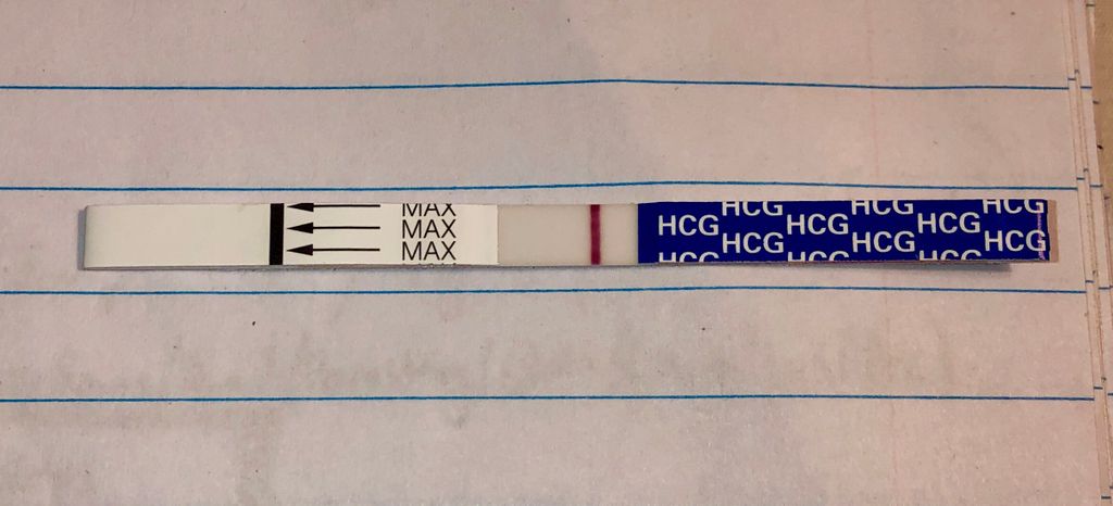 Positive Pregmate Pregnancy Test Faint Line pregnancy test