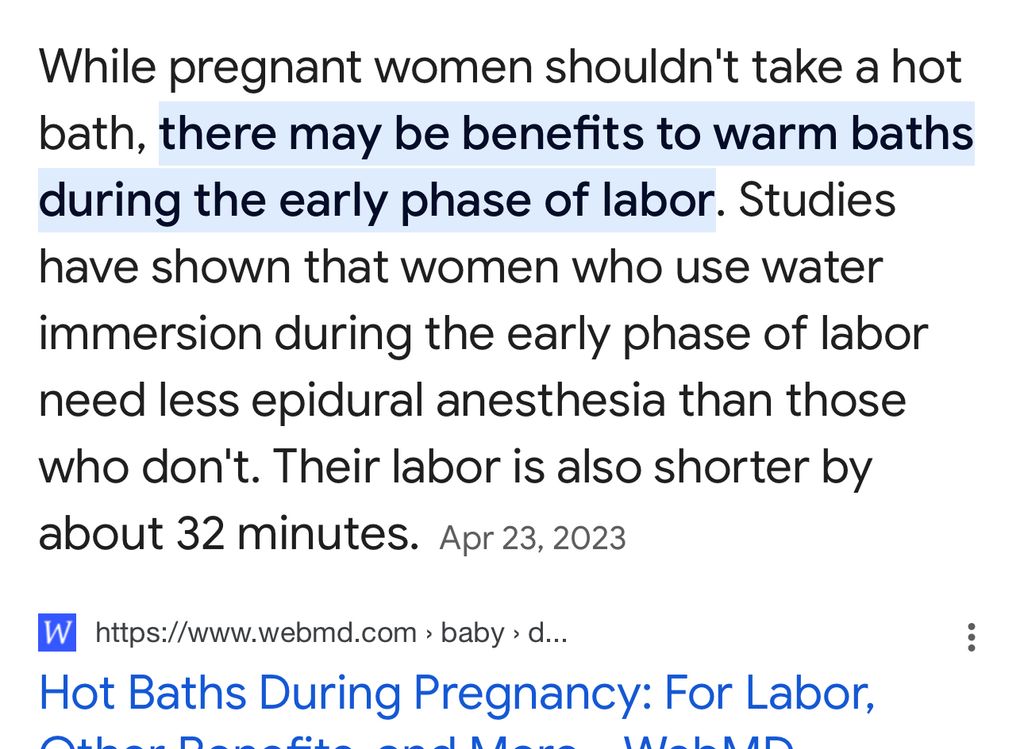 labor tub envy! March 2024 Babies Forums What to Expect