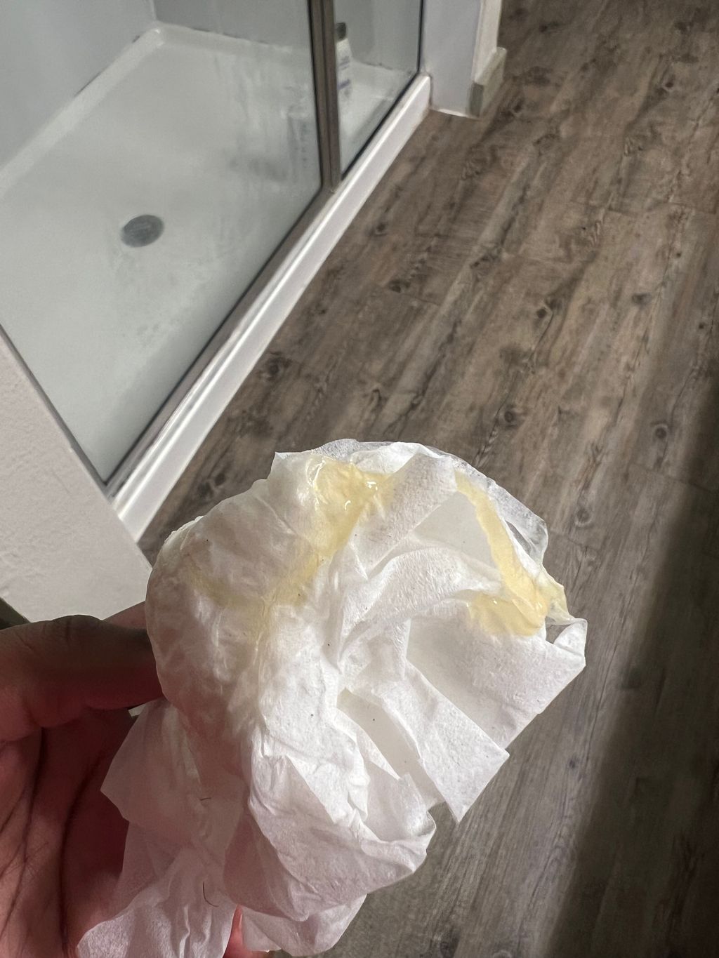 5 weeks pp yellowish discharge photo in comments September 2024