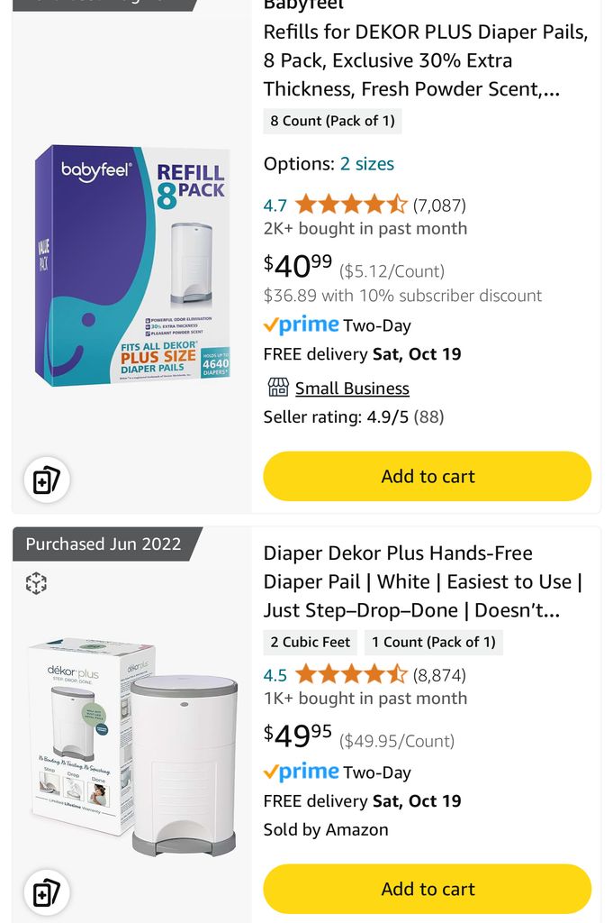 Diaper pail March 2025 Babies Forums What to Expect