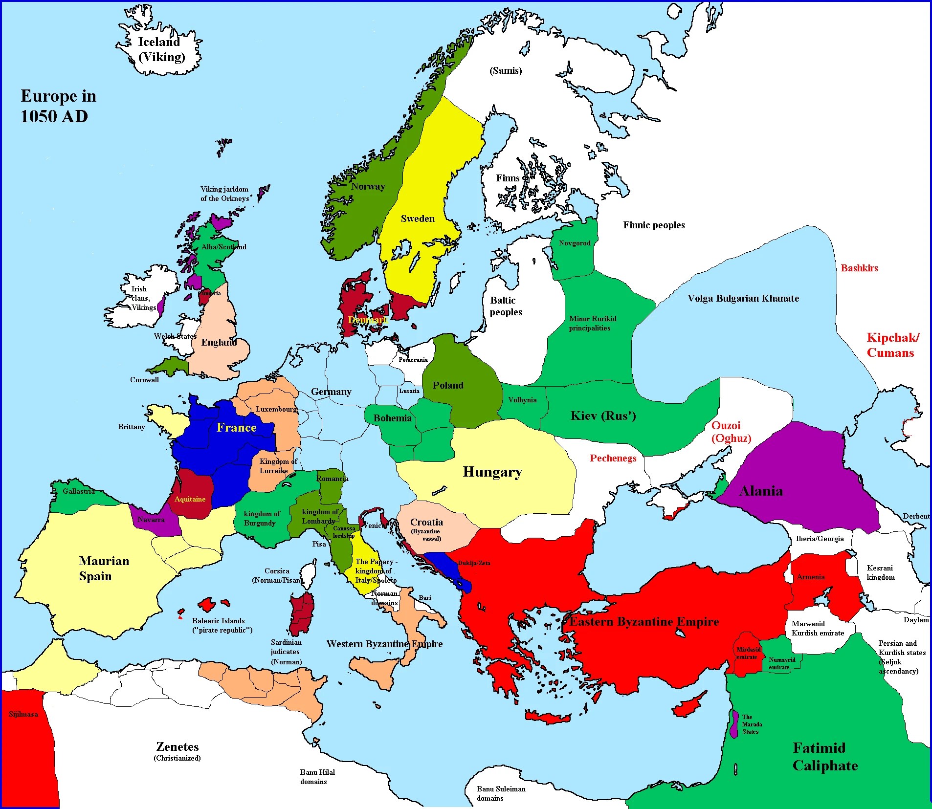 A Map Of Europe In The Year 1060 NationStates • View topic 1050 AD Medieval RP [Still Open!]
