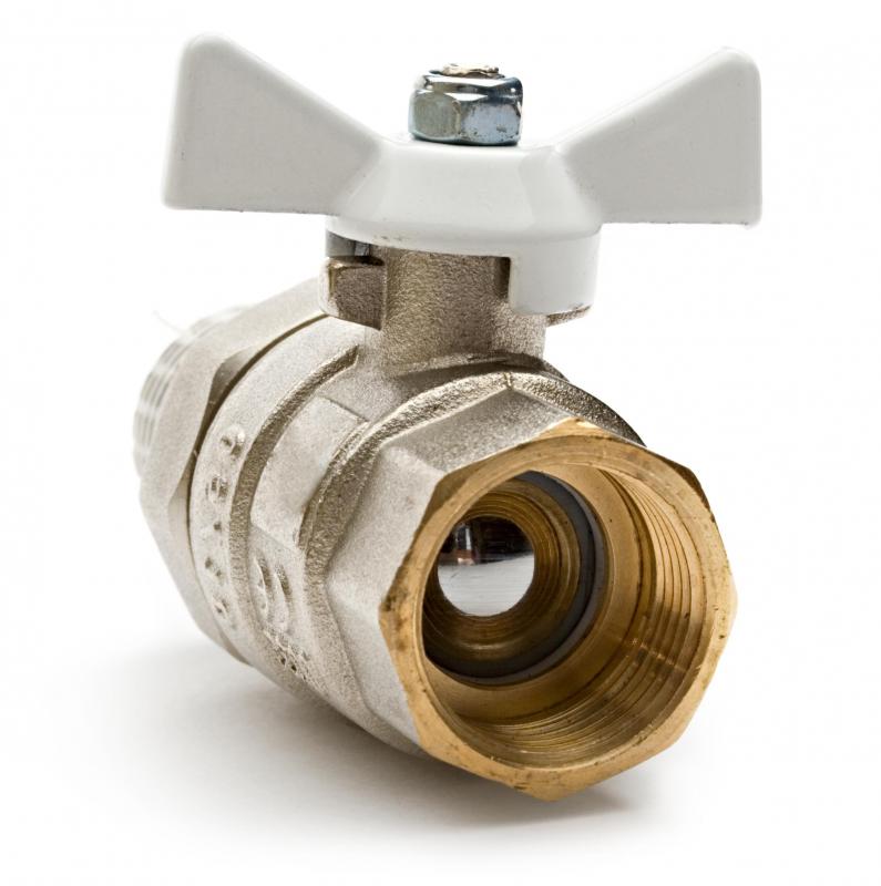 What is a Plumbing Valve? (with pictures)