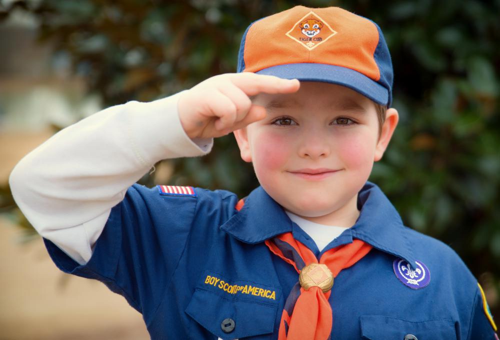 What is a Scout Neckerchief? (with picture)