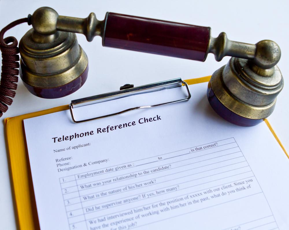 What are Common Telephone Interview Questions? (with picture)