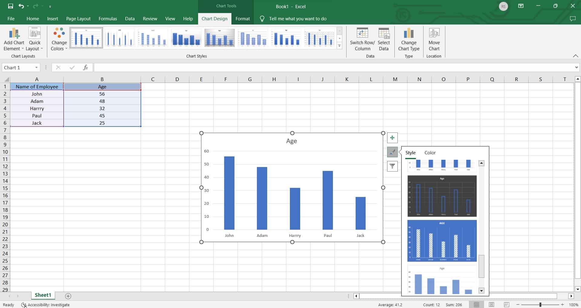 Creating a Bar Graph in Excel A StepByStep Guide