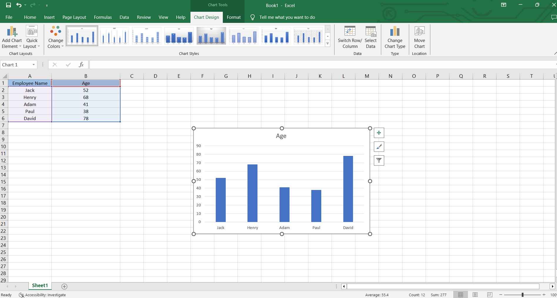 Effortless Guide to Crafting a Clustered Column Chart