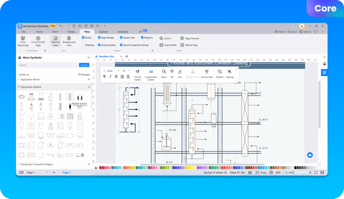 Free Process Flow Diagram Maker with Templates