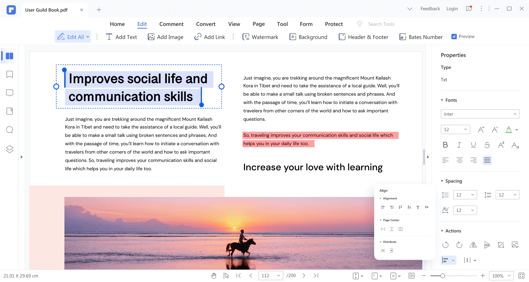Edit PDF Documents like Word PDF Editor for Windows, Mac, and Mobile