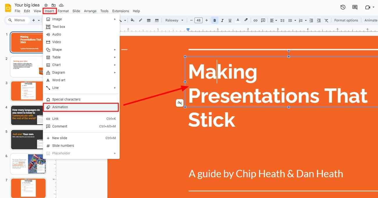 How To Add Animations and Transitions In Google Slides?