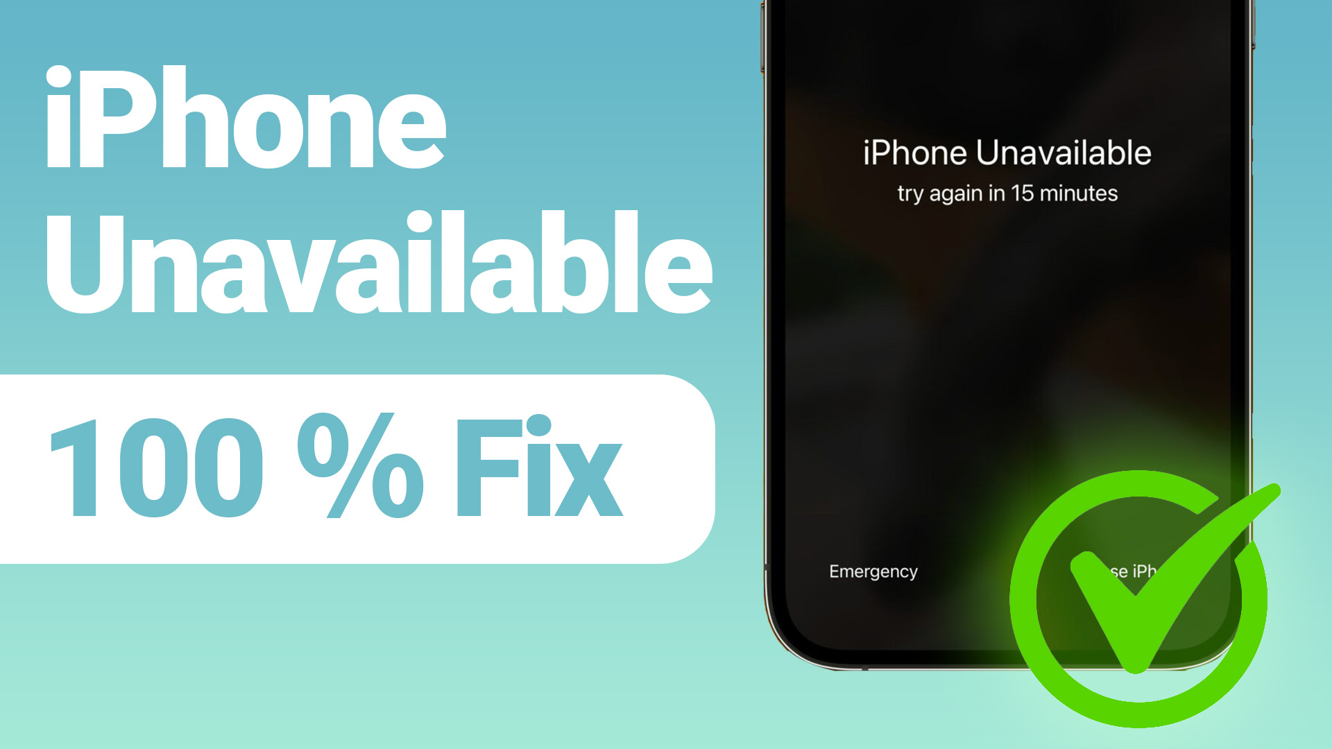 [2023 News] 5 Ways for iPhone Unavailable Without Data Loss