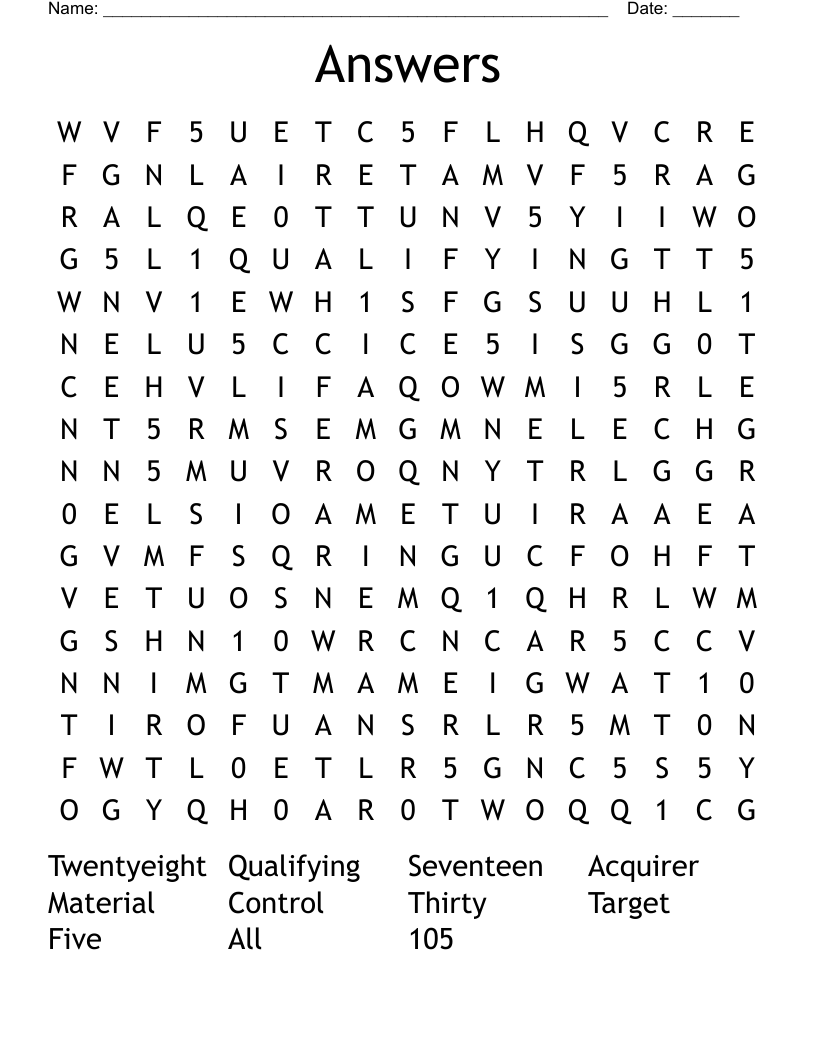 Answers Puzzles - WordMint