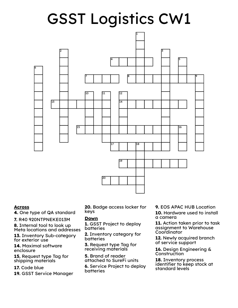 Business & Industrial Crosswords, Word Searches, Bingo Cards WordMint