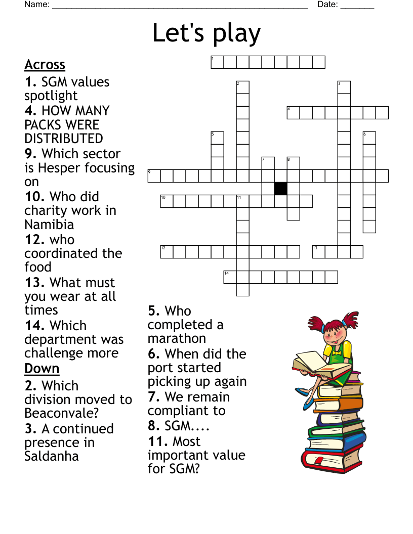 Let's play Crossword WordMint