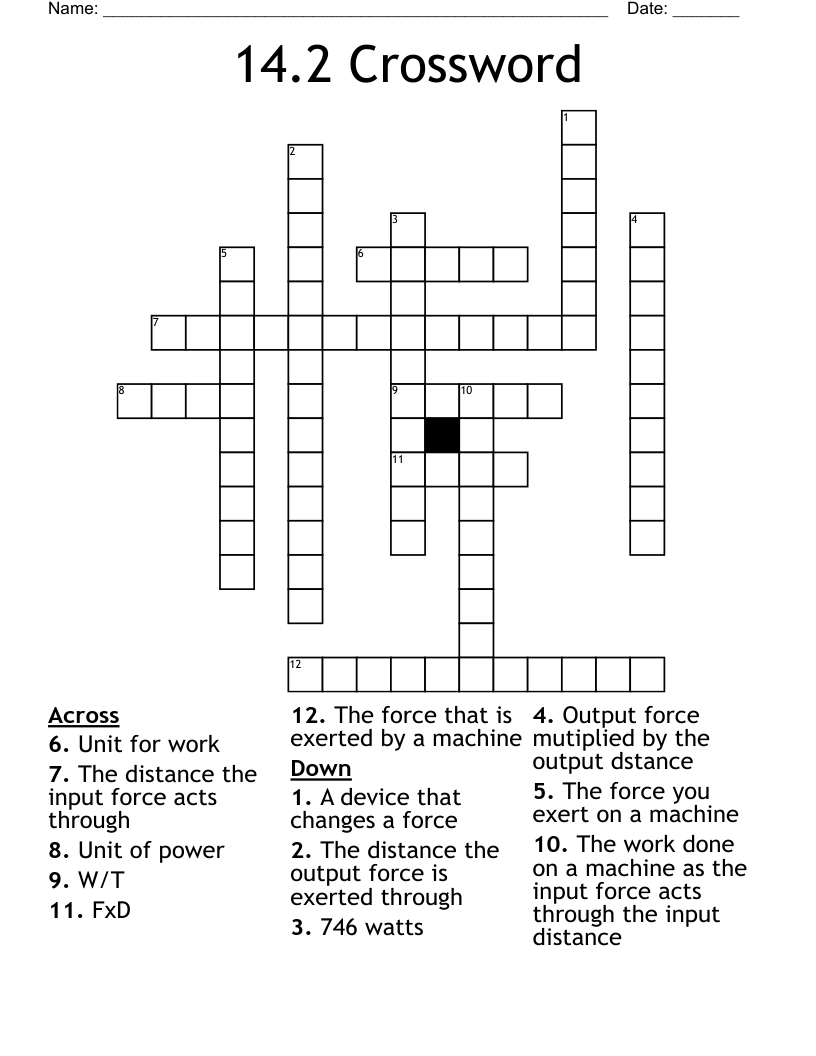 Military Ground Force Crossword