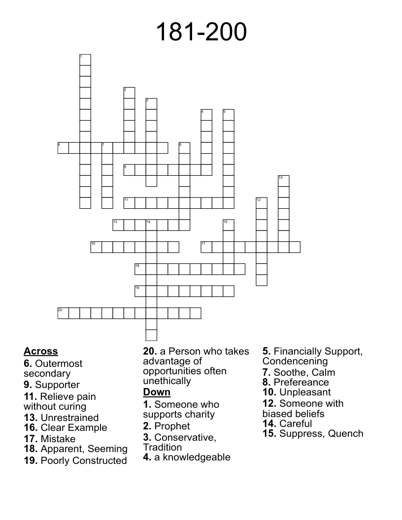 181200 Word Search WordMint