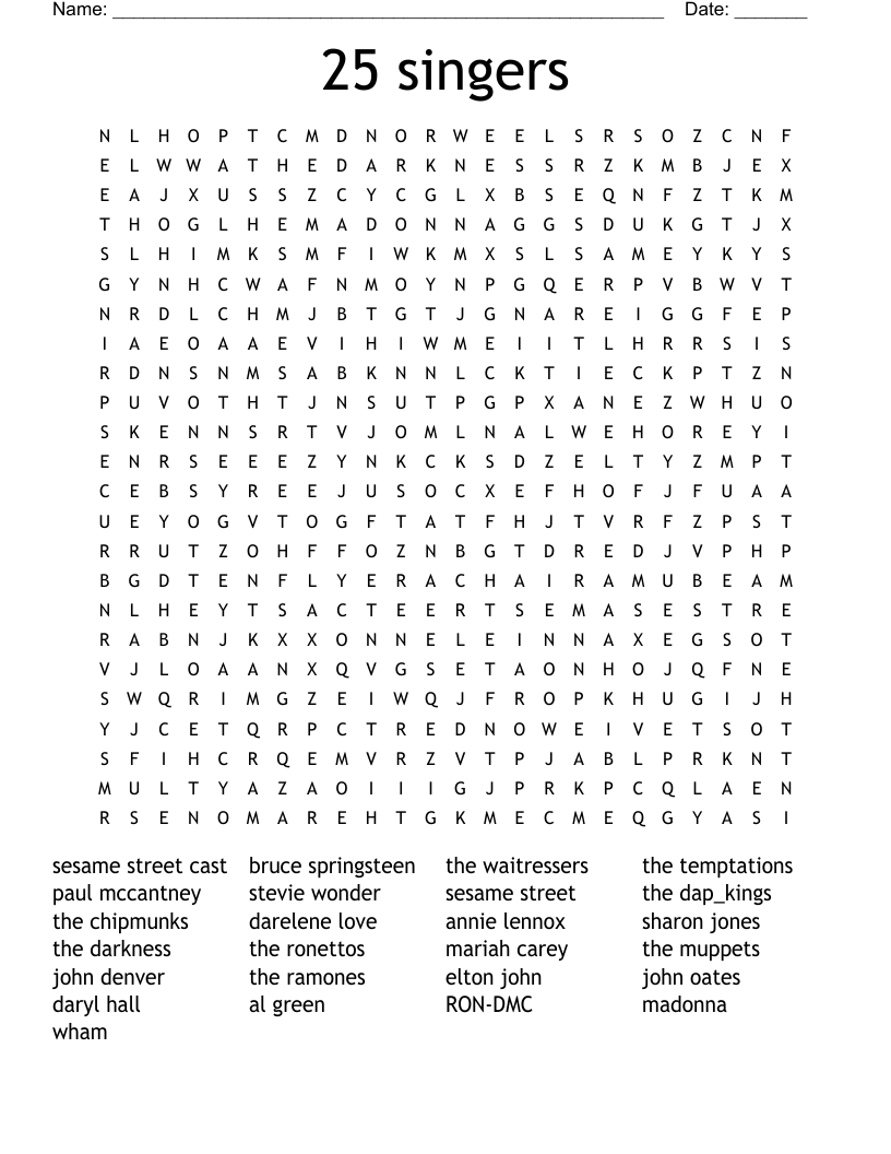 Christmas Singo Bingo Cards WordMint