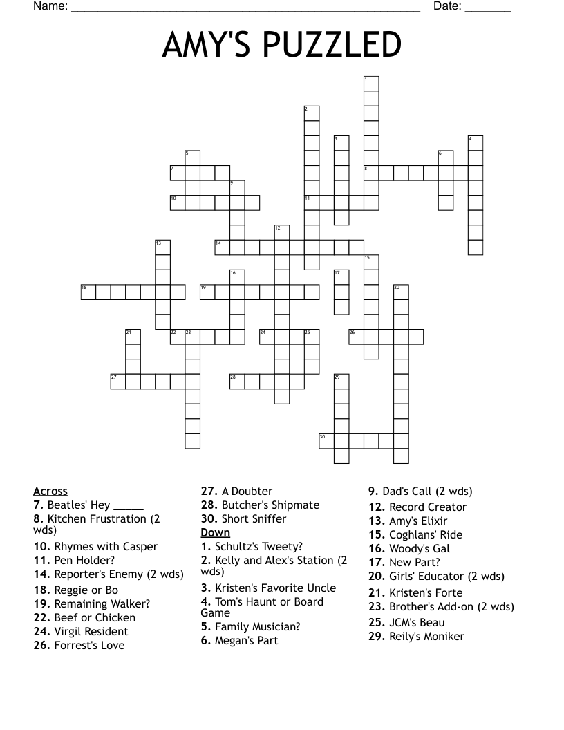 Vice Actress Amy Crossword prntbl.concejomunicipaldechinu.gov.co