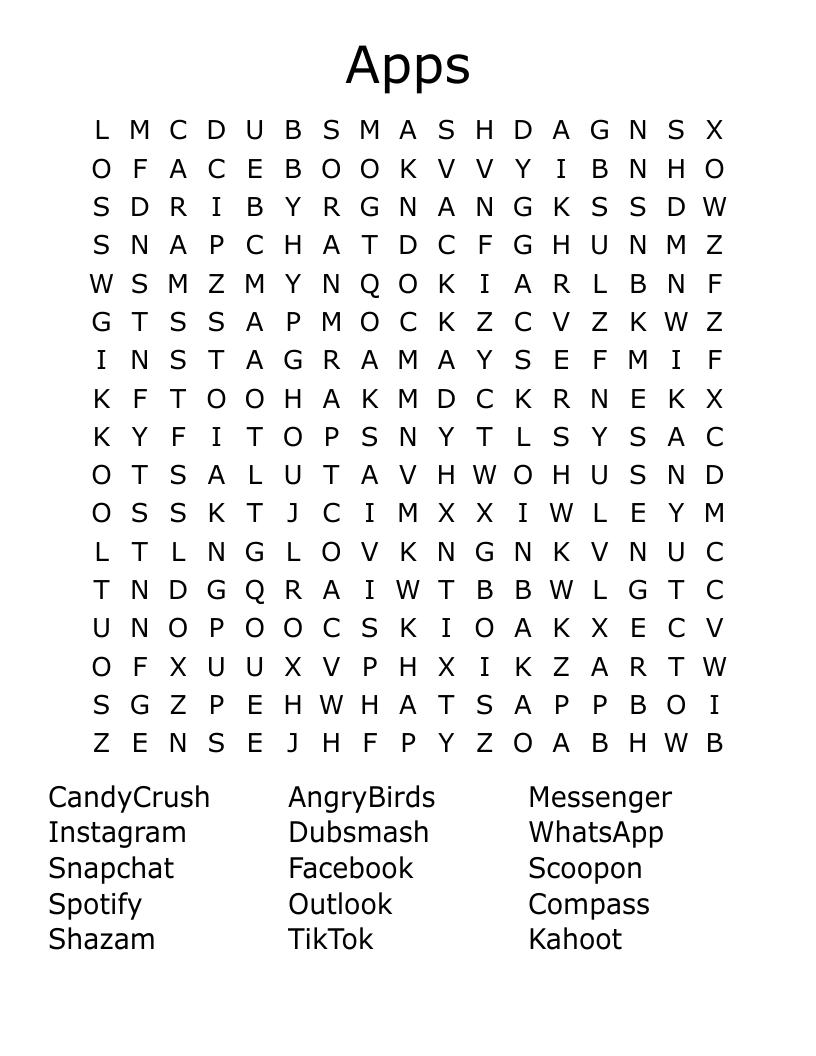 Apps Word Search - WordMint
