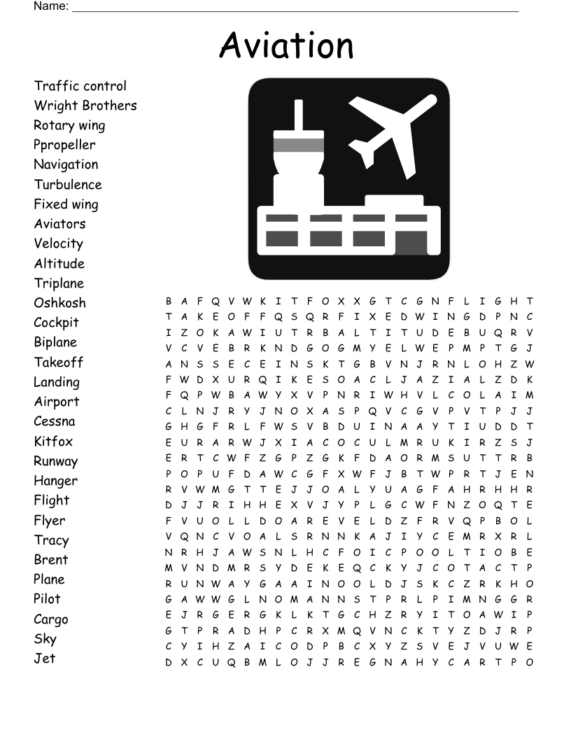 Aviation Word Search Wordmint Word Search Printable vrogue.co