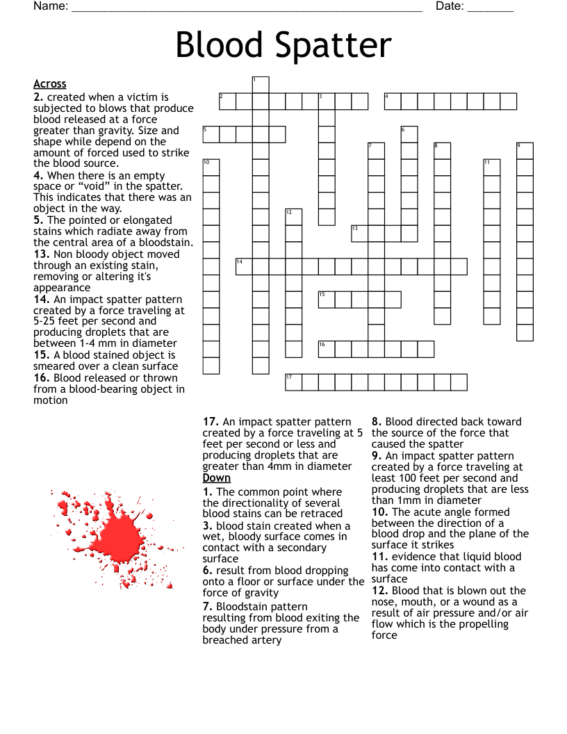 Forces and Motion Crossword Puzzle - WordMint