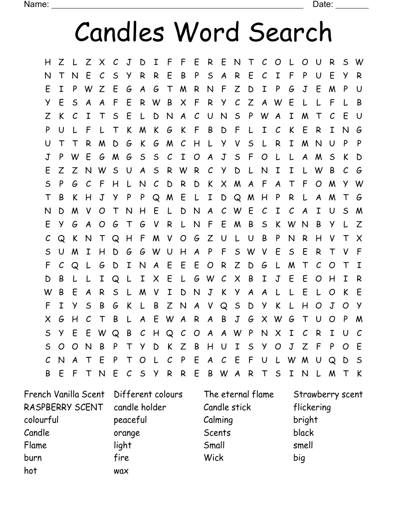 Words Similar To Candle at Anneliese Espinoza blog