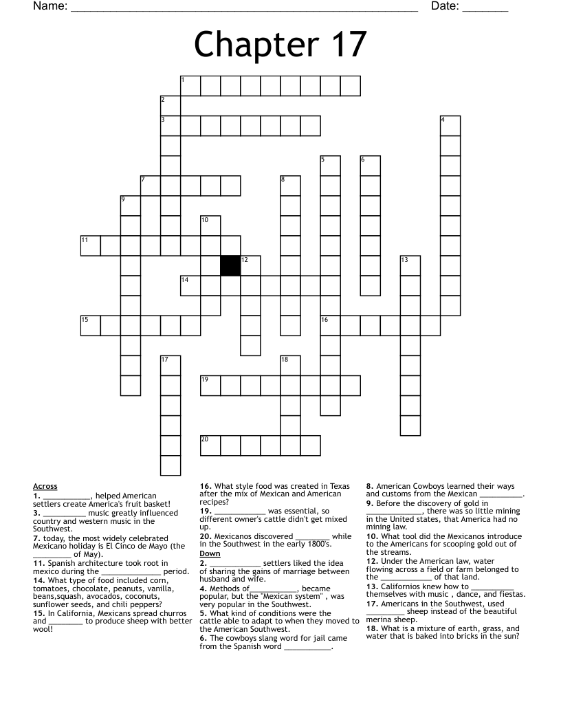 Corn Recipe Crossword Puzzle Besto Blog
