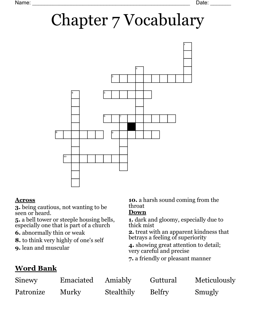 Roll of Thunder, Hear my Cry Crossword WordMint