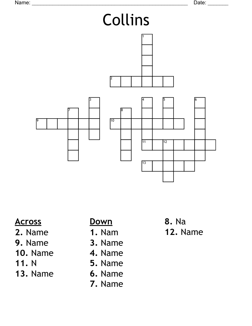 Collins Crossword WordMint